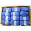 Image 1 : 12 SKEINS OF 92 SAXE BLUE (50G)