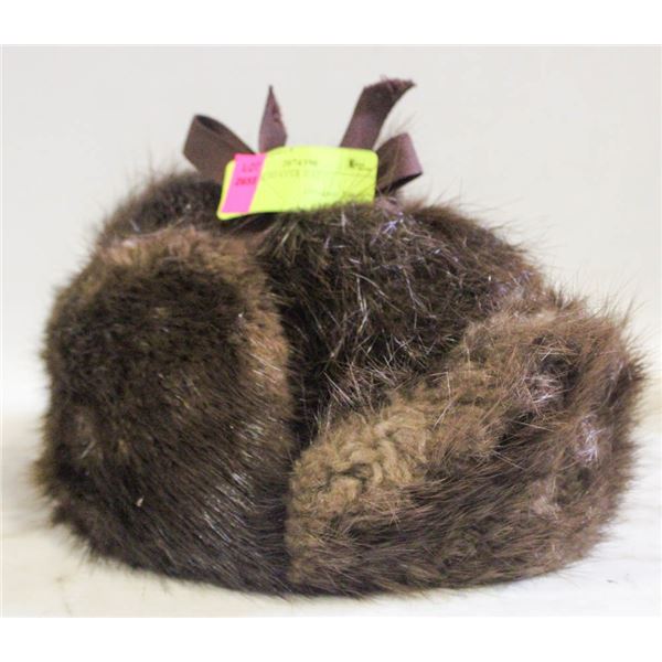 GENUINE BEAVER HAT