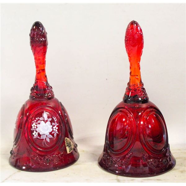2 RUBY BELLS