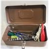 Image 1 : VARIOUS TOOLS IN SMALL TOOL BOX