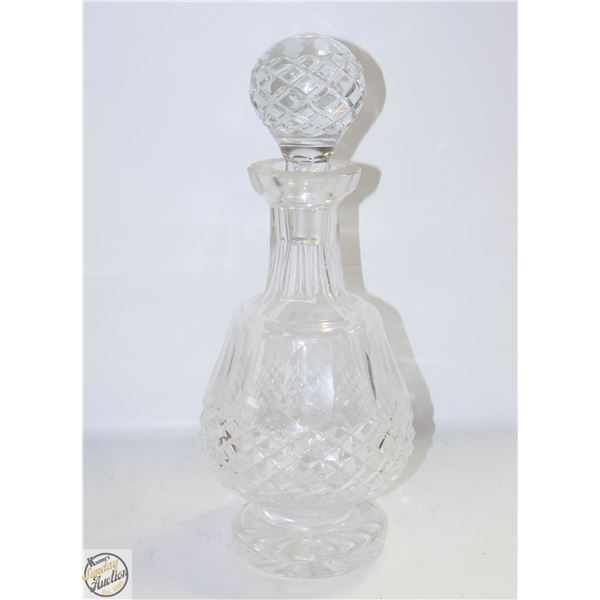 12" CRYSTAL DECANTER