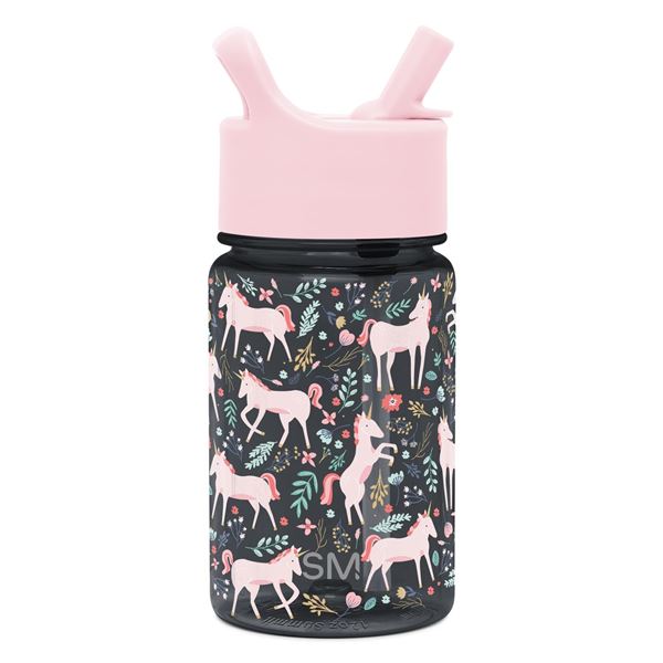 NEW 12 OZ TRITAN SUMMIT WATER BOTTLE WITH STRAW