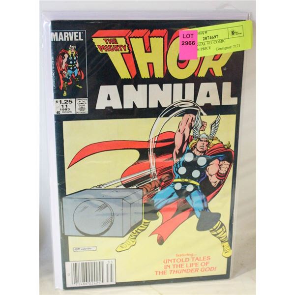 THOR ANNUAL #11 COMIC CANADIAN PRICE