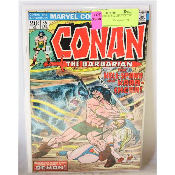 CONAN #35 BUSCEMA,CHAN ARTIST MARVEL