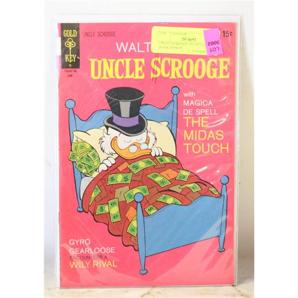 UNCLE SCROOGE #93 1971 COMIC BOOK DISNEY