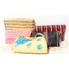 Image 1 : 5 WOVEN HANDBAGS/PURSES