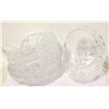 Image 1 : CRYSTAL GLASS BOWLS/BASKET