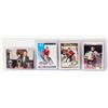 Image 1 : LOT OF 4 ED BELFOUR HOCKEY CARDS IN PLASTIC CASES
