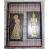 Image 1 : VINTAGE BRASS RUBBINGS (THE BLACK PRINCE)