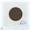 Image 2 : CDN NB 1843 HALF PENNY TOKEN