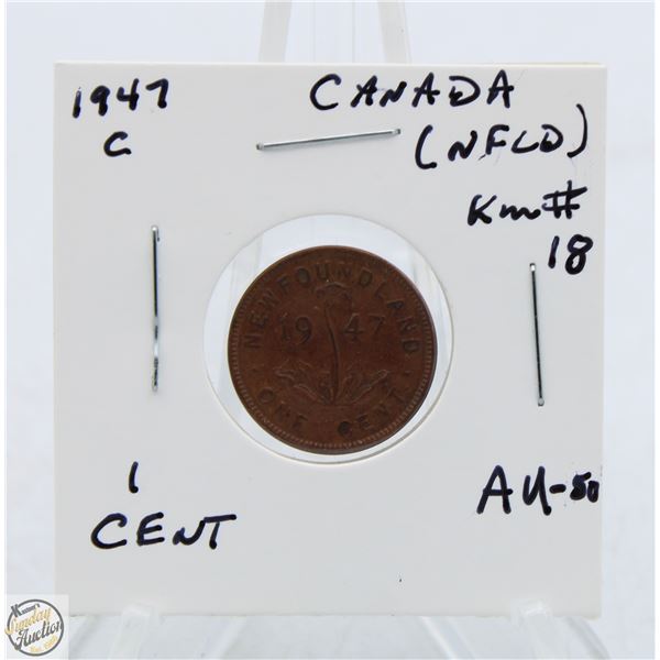 CDN NFLD CENT COLLECTION 1947