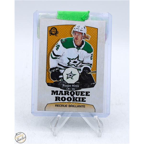 ROOPE HINTS MARQUEE ROOKIE 2018-19