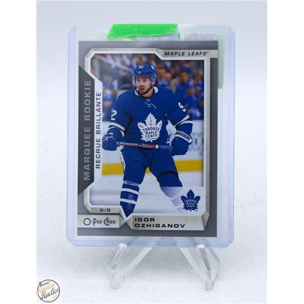 IGOR OZHIGANOV 2018-19 MARQUEE ROOKIE