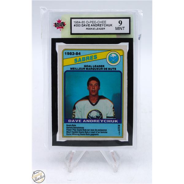 DAVE ANDREYCHUK KSA 9 ROOKIE