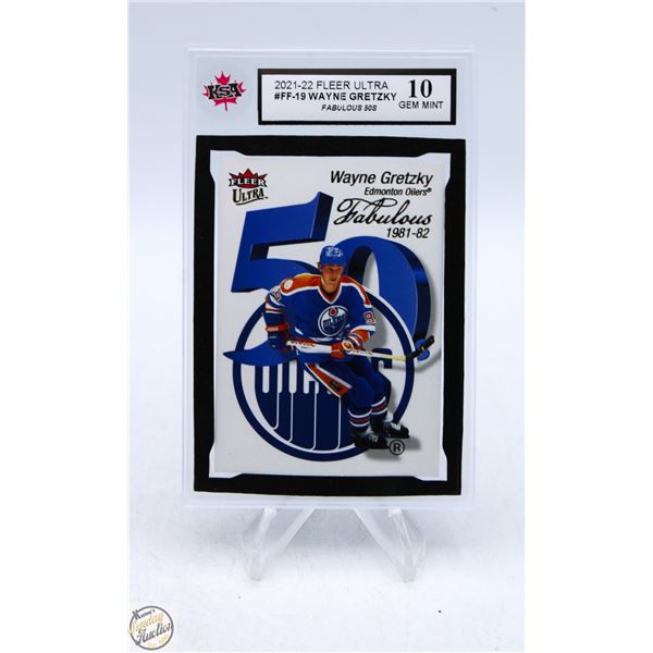WAYNE GRETZKY KSA 10 GEM MINT 2021-22