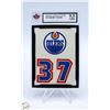 Image 1 : OILERS HELMET STICKER KSA 9.5 NGM TOPPS