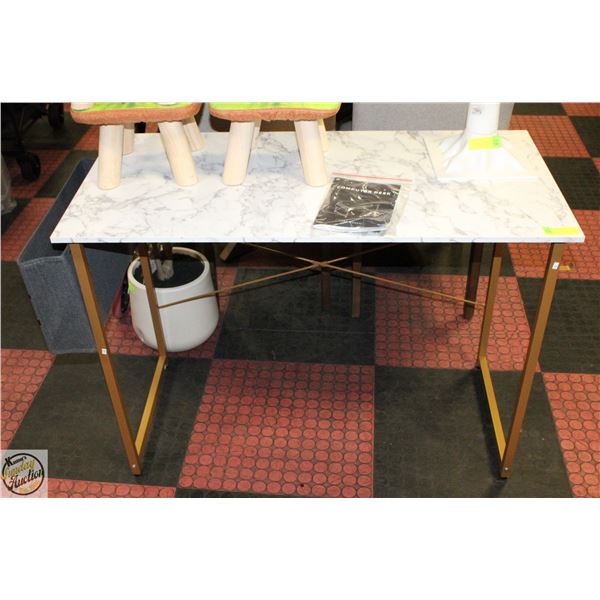 NEW COMPUTER DESK WITH SIDE BAG
