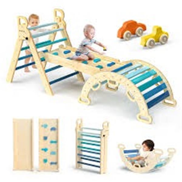 NEW BLUEWOOD PIKLER CLIMBING SET