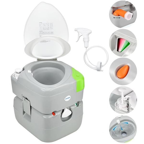 NEW KOHREE PORTABLE TOILET