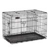 Image 1 : NEWLY ASSEMBLED FEANDREA 2 SECTION DOG CAGE BLACK