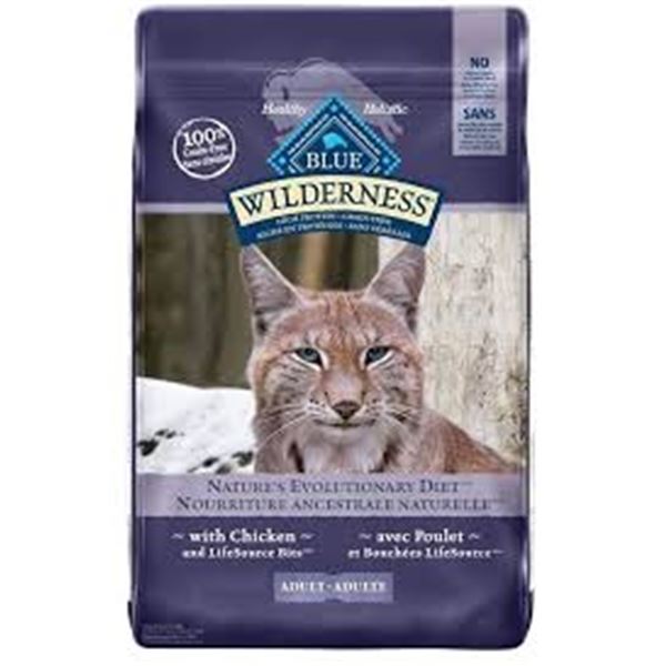 5.4KG BLUE BUFFALO WILDERNESS ADULT CAT FOOD