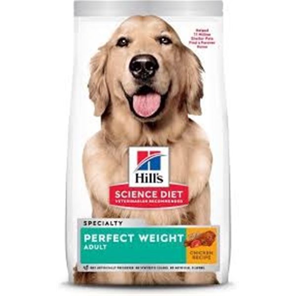 NEW 25LBS HILLS SCIENCE DIET PERFECT WEIGHT