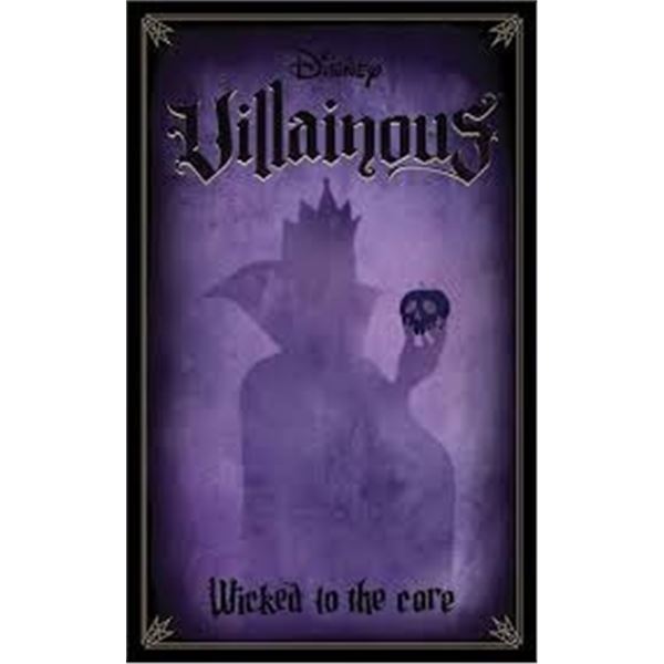 BRAND NEW DISNEY VILLAINOUS WICKED TO THE CORE