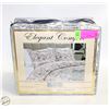 Image 1 : NEW ELEGANT COMFORT KING DUVET COVER 2 PILLOW SHAM