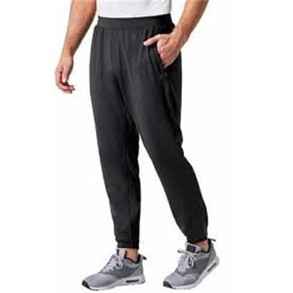 NEW MONDETTA MENS LARGE BLACK SWEATPANTS