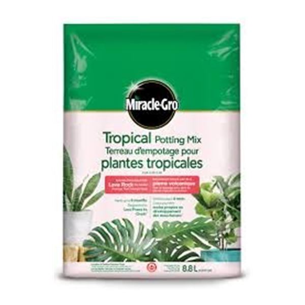 NEW 8.8L MIRACLE-GRO TROPICAL POTTING MIX
