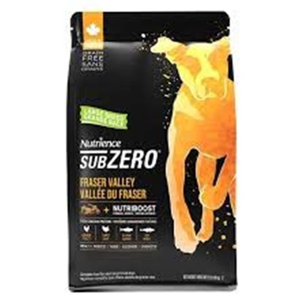 NEW 10KG NUTRIENCE SUBZERO FRASER VALLEY