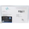 Image 3 : #2769-4.00 CT TW GRA CERTIFIED ROUND BRILLIANT CUT