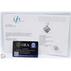 Image 2 : #2780-1.00 CT GRA CERTIFIED ROUND BRILLIANT CUT