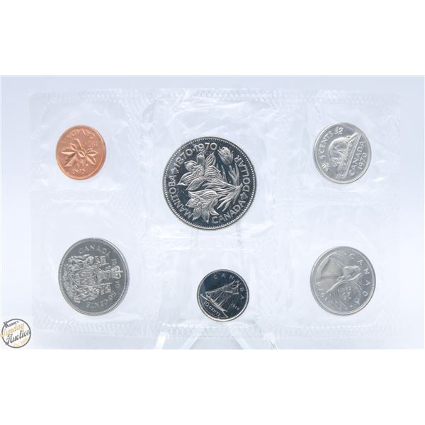 1970 CANADA 6 COIN RCM UNCIRCULATED SET, SEALED
