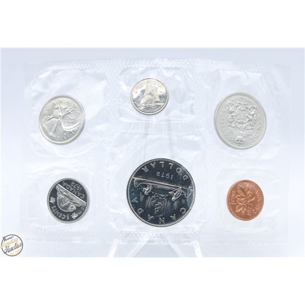 1972 CANADA 6 COIN RCM UNCIRCULATED SET, SEALED