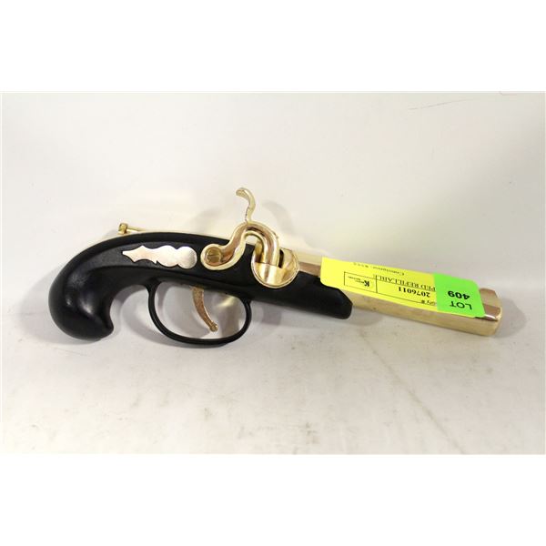 PISTOL SHAPED REFILLABLE LIGHTER