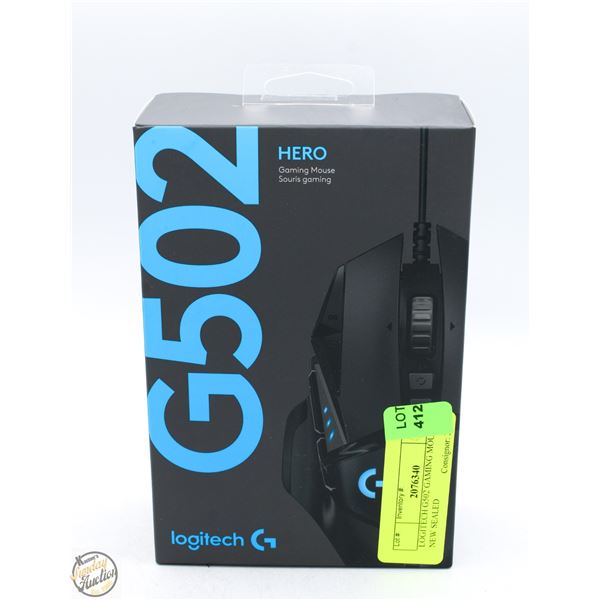 LOGITECH G502 GAMING MOUSE NEW SEALED