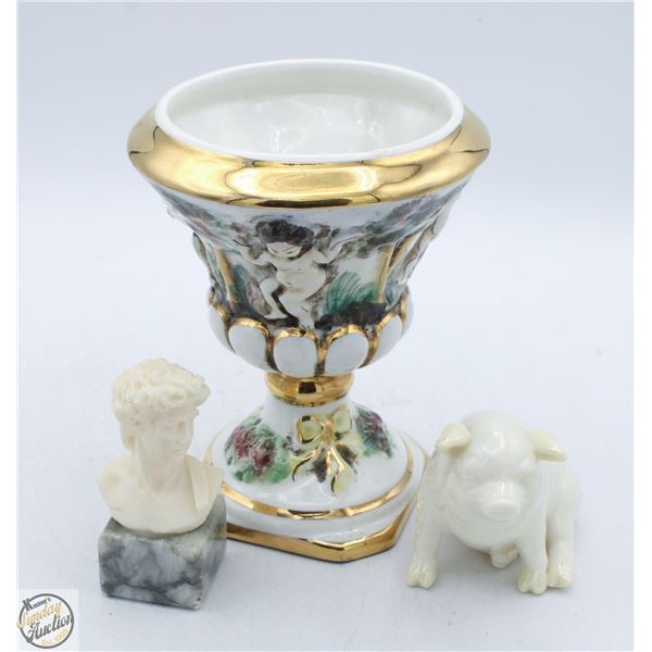 GENUINE CAPODIMONTE + BELLEEK