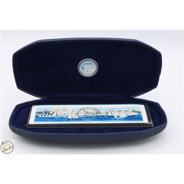 2000 SILVER CANADA TALL SHIPS 10c PROOF COIN &