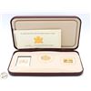 Image 2 : 2001 SILVER GOLD PLATE CANADA $3 COIN 3 PENCE STAM