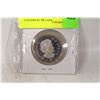 Image 2 : 1909-2009  SILVER GOLD PLATE CANADA $1 PR COIN