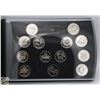 Image 3 : 2000 CANADA RCM MILLENIUM 25c BU COIN SET, SEALED