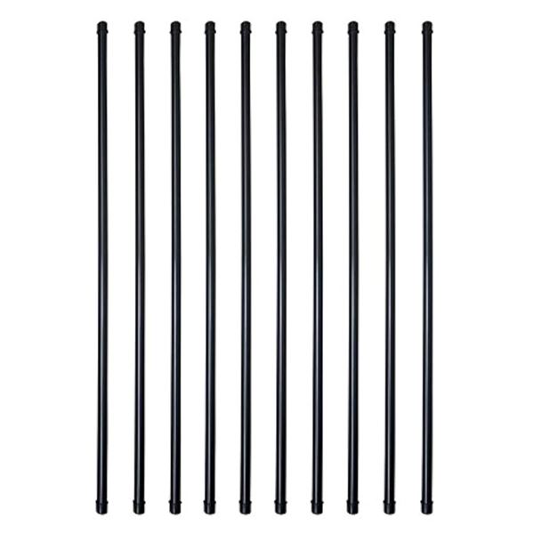 PACK OF 10 MTB 3/4" X 26" STEEL STAIR BALUSTERS