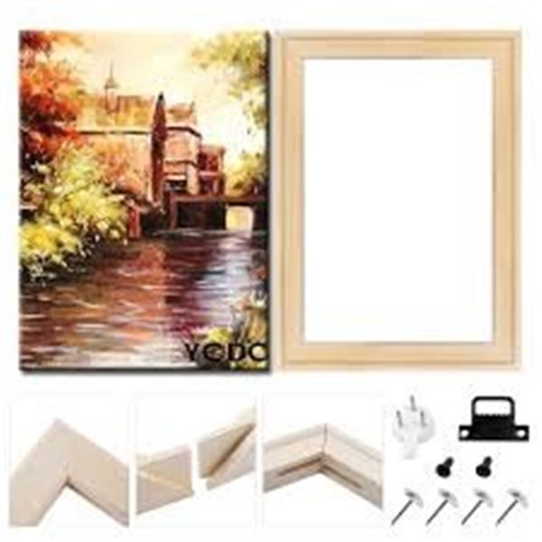 NEW YCDC CANVAS WOOD STRETCHER BARS PAINTING FRAME