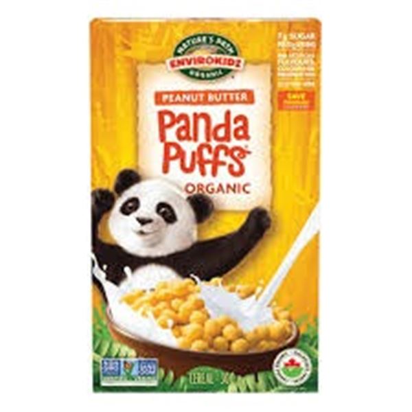 NEW 12 X 300G NATURES PATH PANDA PUFFS