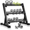 Image 1 : NEW ASSEMBLED 3 TEIR DUMBELL STORAGE ORGANIZER