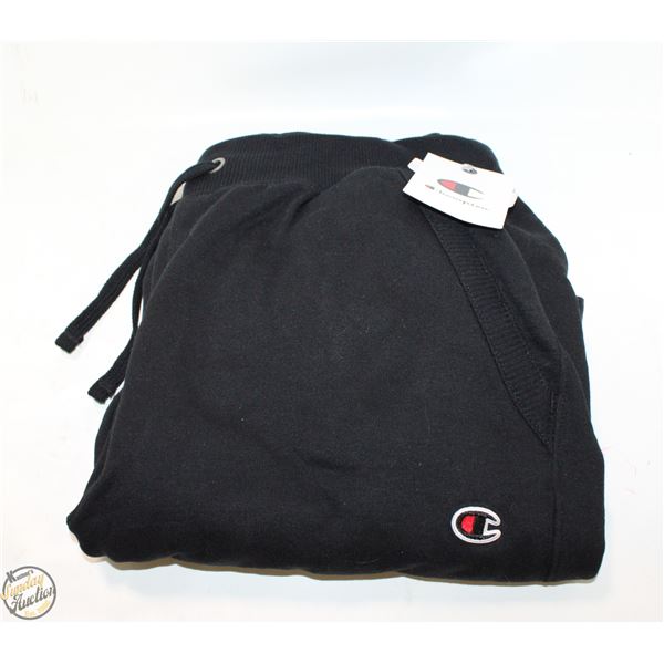 CHAMPION MEDIUM BLACK SWEATPANTS