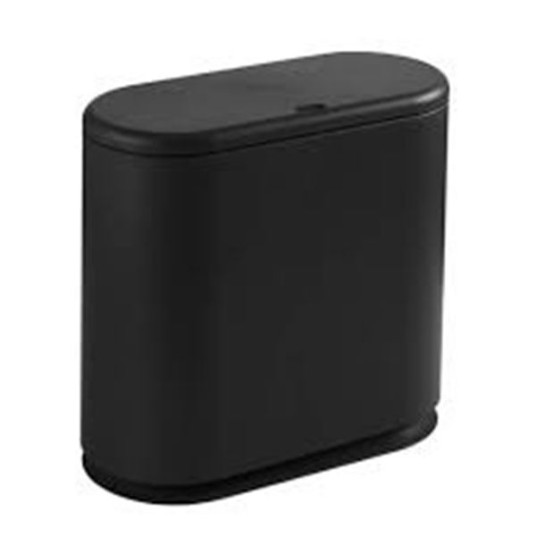 NEW LOMONI 8L BLACK TRASH CAN
