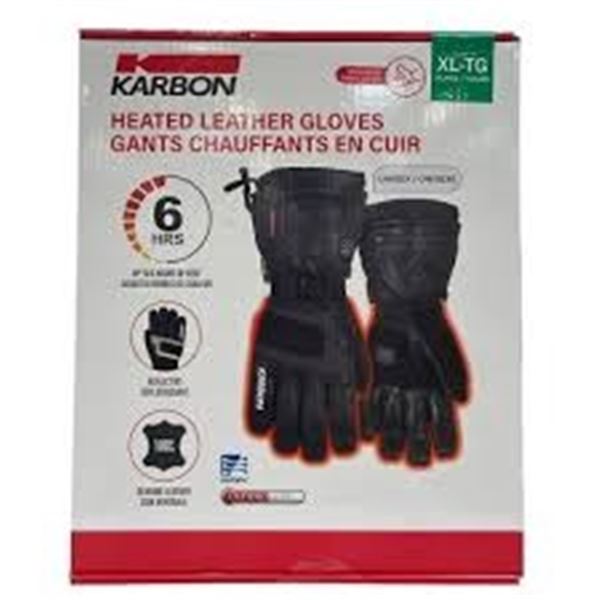 BRAND NEW KARBON HEATED SPORTS GLOVES XL
