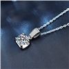 Image 3 : 1 CT GRA CERTIFIED ROUND BRILLIANT 925S NECKLACE